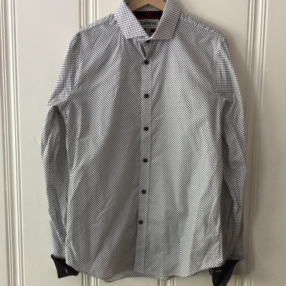 Express fitted dress shirt.